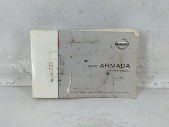 compare product 2010 Nissan Armada Owners Manual Book Guide P/N:OM0E TA60U2 OEM Used Auto Parts