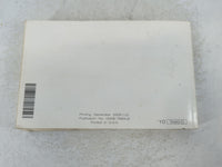 2010 Nissan Armada Owners Manual Book Guide P/N:OM0E TA60U2 OEM Used Auto Parts