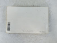 2010 Nissan Armada Owners Manual Book Guide P/N:OM0E TA60U2 OEM Used Auto Parts