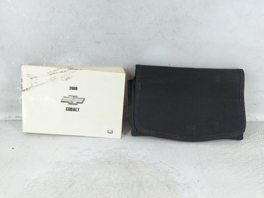 2008 Chevrolet Cobalt Owners Manual Book Guide P/N:25792530 B OEM Used Auto Parts