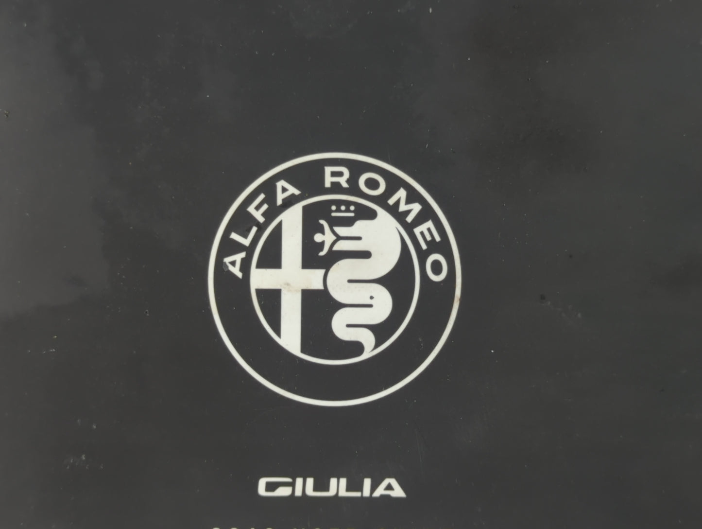 2019 Alfa Romeo Giulia Owners Manual Book Guide P/N:19GA-926-AA OEM Used Auto Parts