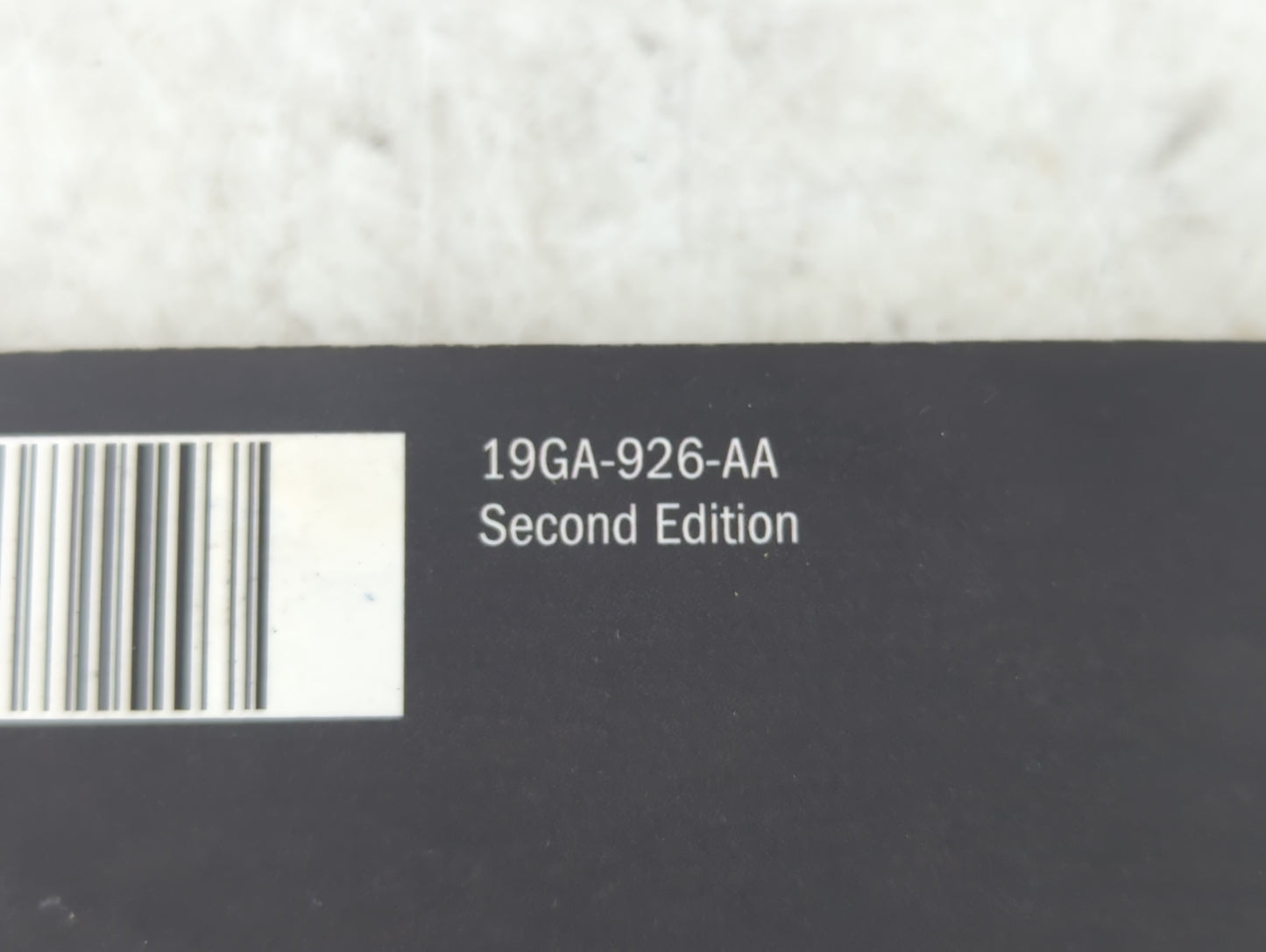 2019 Alfa Romeo Giulia Owners Manual Book Guide P/N:19GA-926-AA OEM Used Auto Parts