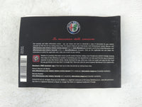 2019 Alfa Romeo Giulia Owners Manual Book Guide P/N:19GA-926-AA OEM Used Auto Parts