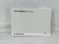 2015 Kia Forte Owners Manual Book Guide P/N:FA7O-EU47F OEM Used Auto Parts