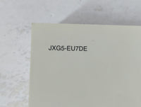 2018 Kia Sorento Owners Manual Book Guide P/N:JXG5-EU7DE OEM Used Auto Parts