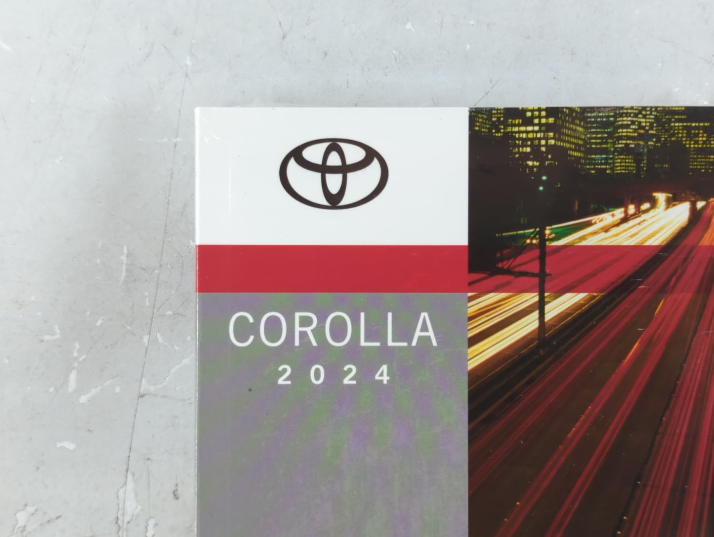 2024 Toyota Corolla Owners Manual Book Guide P/N:01999-02684 OEM Used Auto Parts