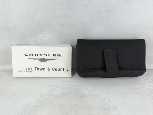 2008 Chrysler Town & Country Owners Manual Book Guide P/N:81-026-0817 OEM Used Auto Parts