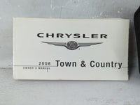 2008 Chrysler Town & Country Owners Manual Book Guide P/N:81-026-0817 OEM Used Auto Parts