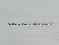 2016 Jaguar F-Pace Owners Manual Book Guide OEM Used Auto Parts