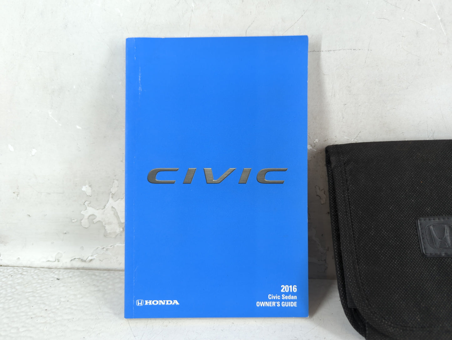 2016 Honda Civic Owners Manual Book Guide P/N:00X31-TBA-G002 OEM Used Auto Parts
