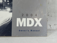 2004 Acura Mdx Owners Manual Book Guide P/N:00X31-S3V 6300 OEM Used Auto Parts