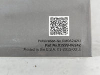 2021 Toyota Camry Owners Manual Book Guide P/N:01999-06242 OEM Used Auto Parts