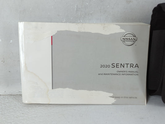 2020 Nissan Sentra Owners Manual Book Guide P/N:OM20EM 0B18U0 OEM Used Auto Parts