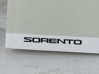 2017 Kia Sorento Owners Manual Book Guide P/N:HXG5-EU68D OEM Used Auto Parts