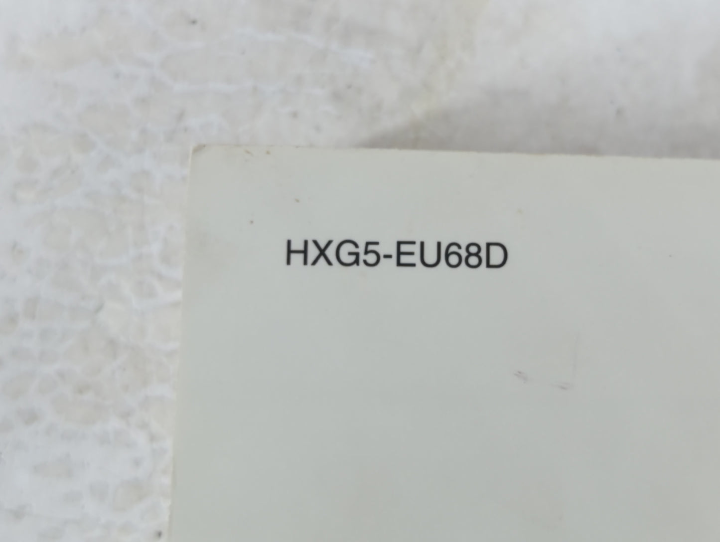 2017 Kia Sorento Owners Manual Book Guide P/N:HXG5-EU68D OEM Used Auto Parts