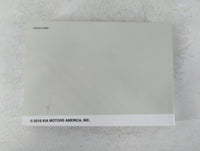 2017 Kia Sorento Owners Manual Book Guide P/N:HXG5-EU68D OEM Used Auto Parts