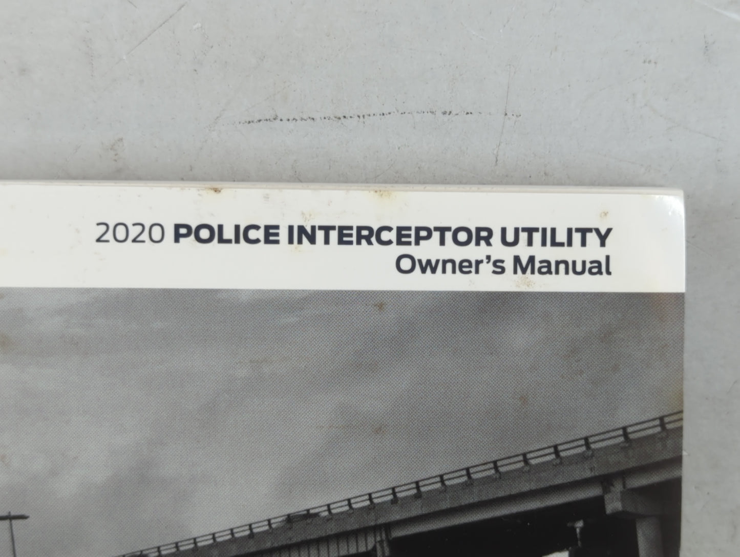 2020 Ford Police Interceptor Utility Owners Manual Book Guide P/N:LL2J 19A321 RB OEM Used Auto Parts