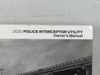 2020 Ford Police Interceptor Utility Owners Manual Book Guide P/N:LL2J 19A321 RB OEM Used Auto Parts