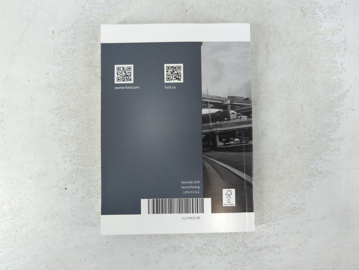 2020 Ford Police Interceptor Utility Owners Manual Book Guide P/N:LL2J 19A321 RB OEM Used Auto Parts