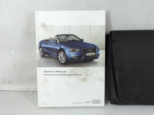 2013 Audi A5 Owners Manual Book Guide P/N:133 561 8F0 23 OEM Used Auto Parts