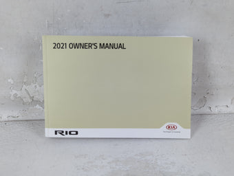 compare product 2021 Kia Rio Owners Manual Book Guide P/N:H9S5-EU11A OEM Used Auto Parts