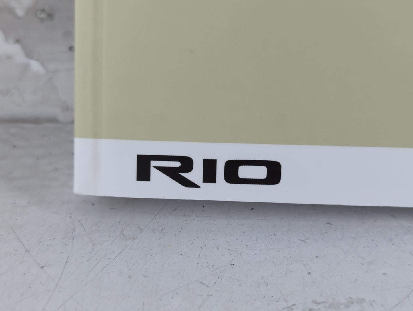 2021 Kia Rio Owners Manual Book Guide P/N:H9S5-EU11A OEM Used Auto Parts