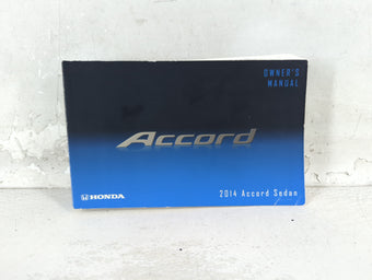 compare product 2014 Honda Accord Owners Manual Book Guide P/N:00X31-T2A-6100 OEM Used Auto Parts
