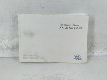 compare product 2013 Hyundai Azera Owners Manual Book Guide P/N:A3V0-EU27A OEM Used Auto Parts