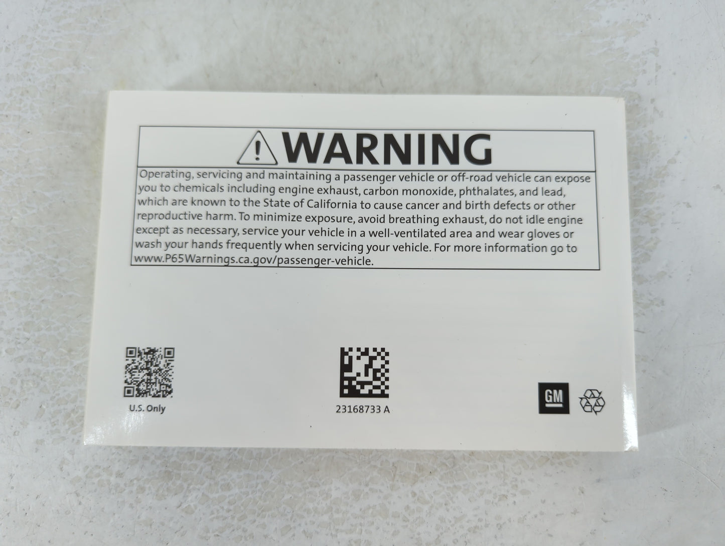 2018 Chevrolet Traverse Owners Manual Book Guide P/N:23168733 A OEM Used Auto Parts