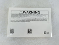 2018 Chevrolet Traverse Owners Manual Book Guide P/N:23168733 A OEM Used Auto Parts