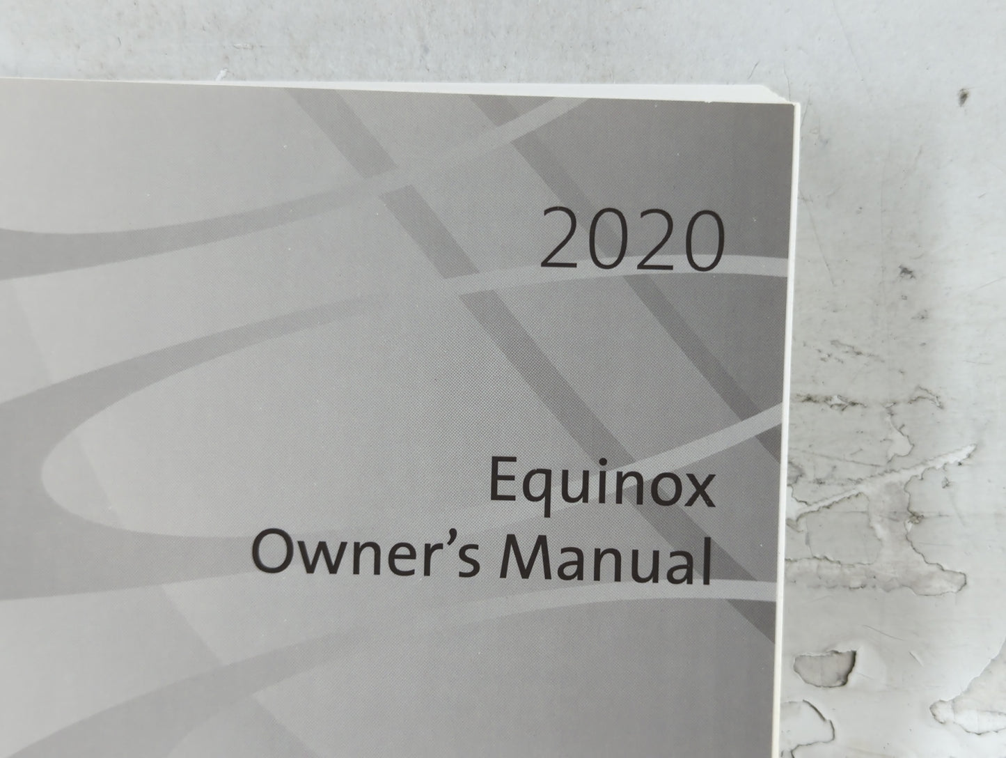 2020 Chevrolet Equinox Owners Manual Book Guide P/N:84314745 A OEM Used Auto Parts