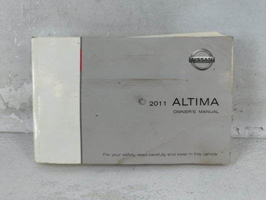 2011 Nissan Altima Owners Manual Book Guide P/N:OM1E 0L32U2 OEM Used Auto Parts