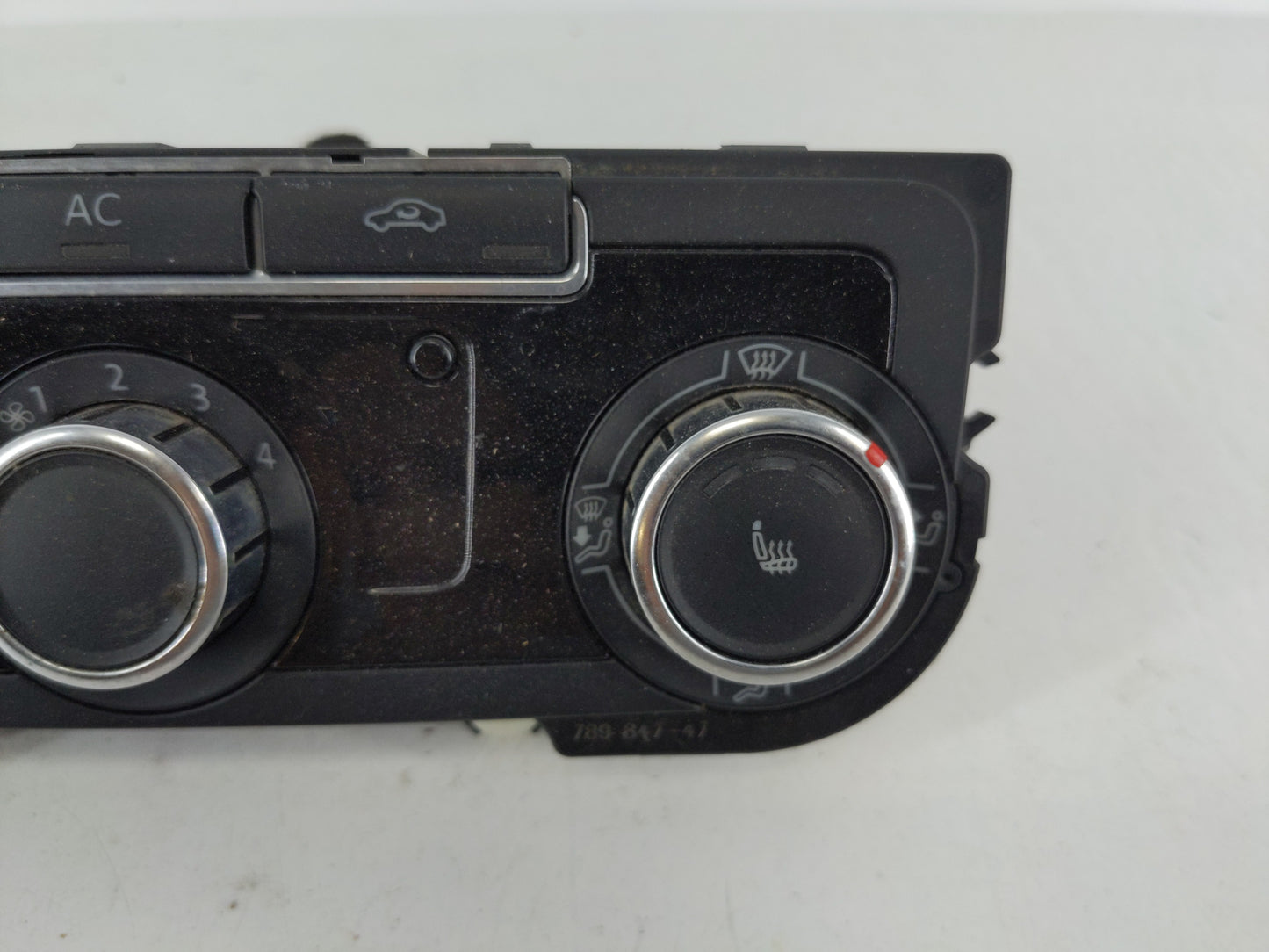 2009 Volkswagen Cc Climate Control Module Temperature AC/Heater Replacement P/N:5HB 009 751 -07 Fits OEM Used Auto Parts