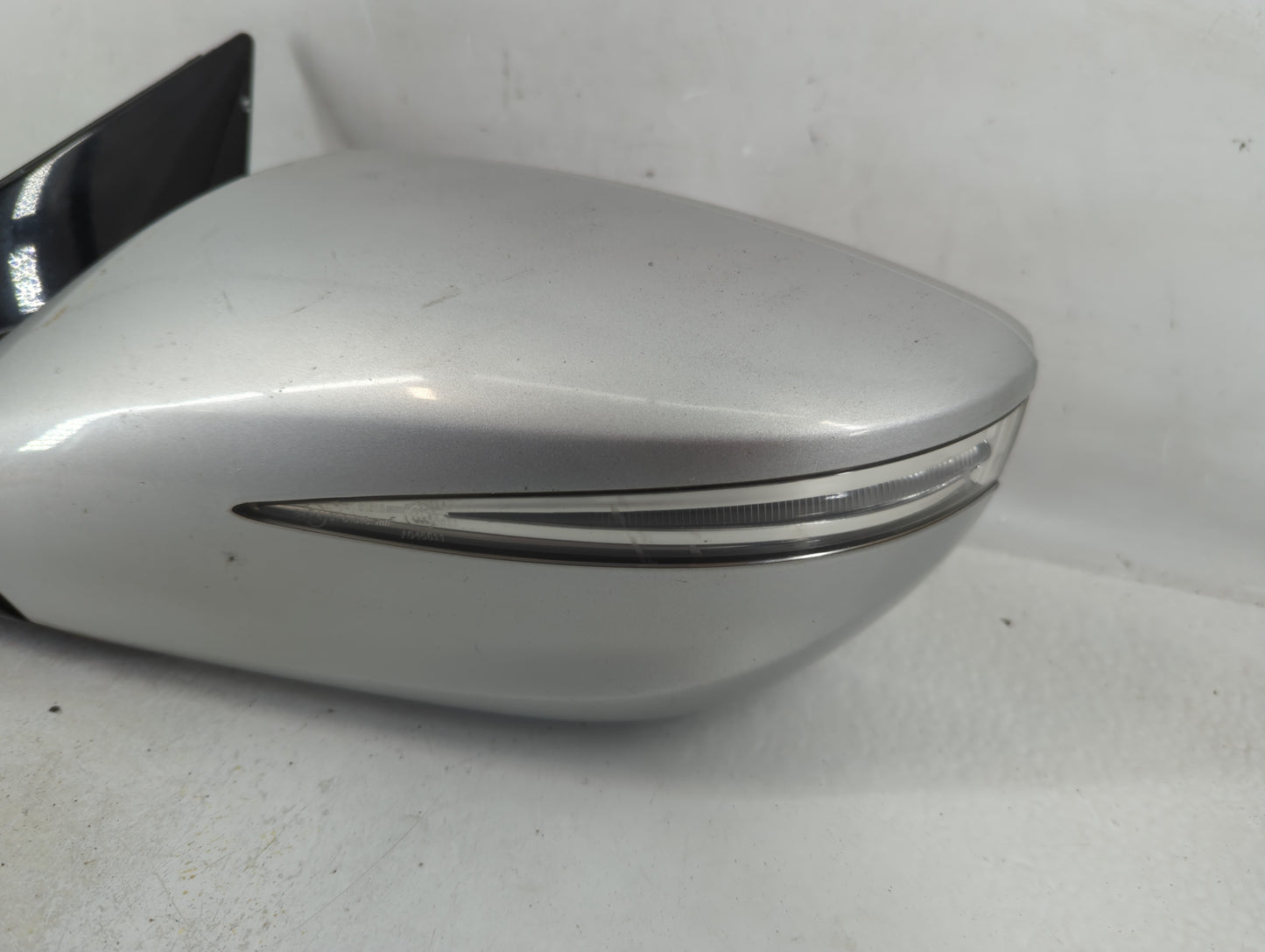 2012 Hyundai Azera Driver Left Side View Manual Door Mirror Beige - Oemusedautoparts1.com