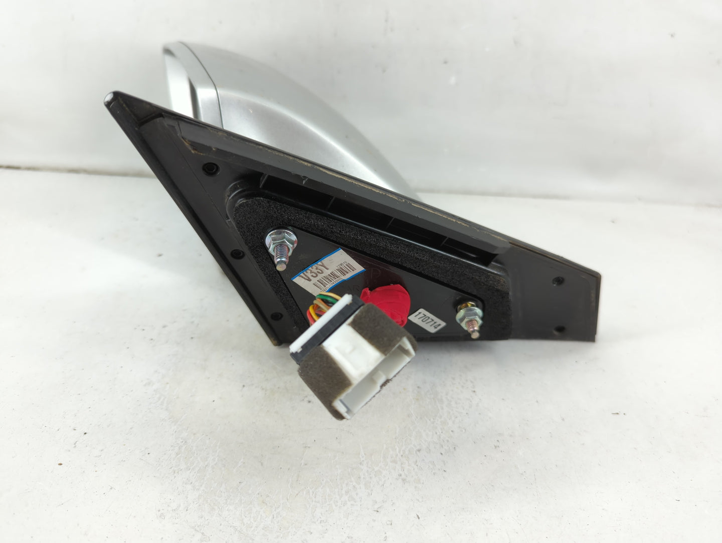 2012 Hyundai Azera Driver Left Side View Manual Door Mirror Beige - Oemusedautoparts1.com