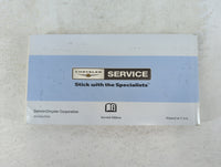 2005 Chrysler Pt Cruiser Owners Manual Book Guide P/N:81-026-0540 OEM Used Auto Parts