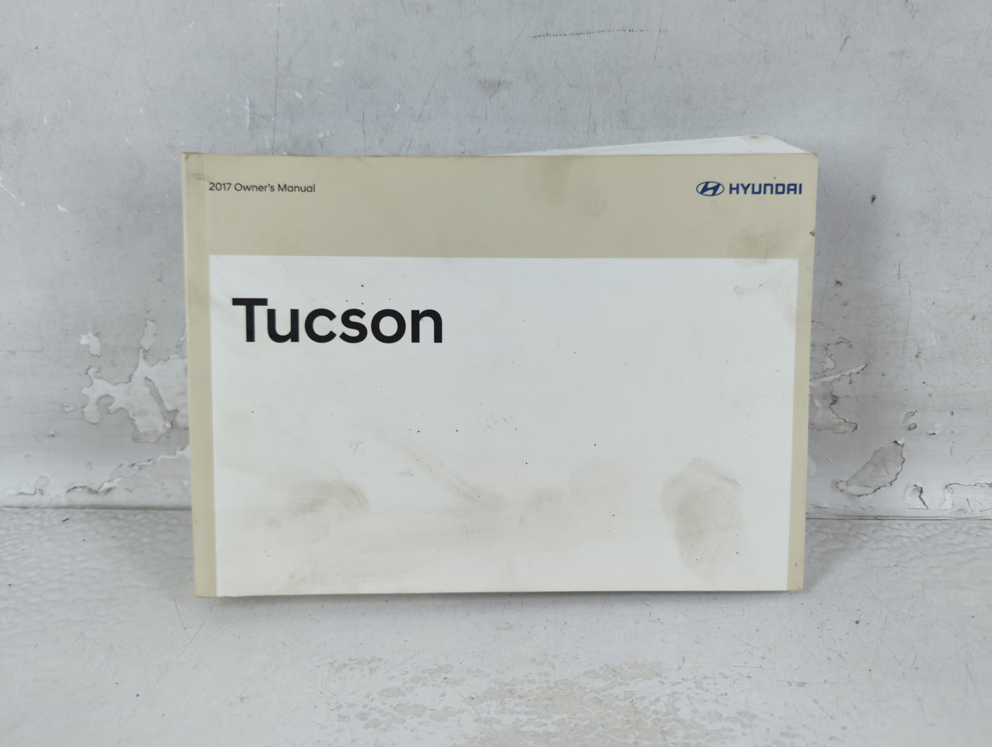 2017 Hyundai Tucson Owners Manual Book Guide P/N:HD30-EU78M OEM Used Auto Parts