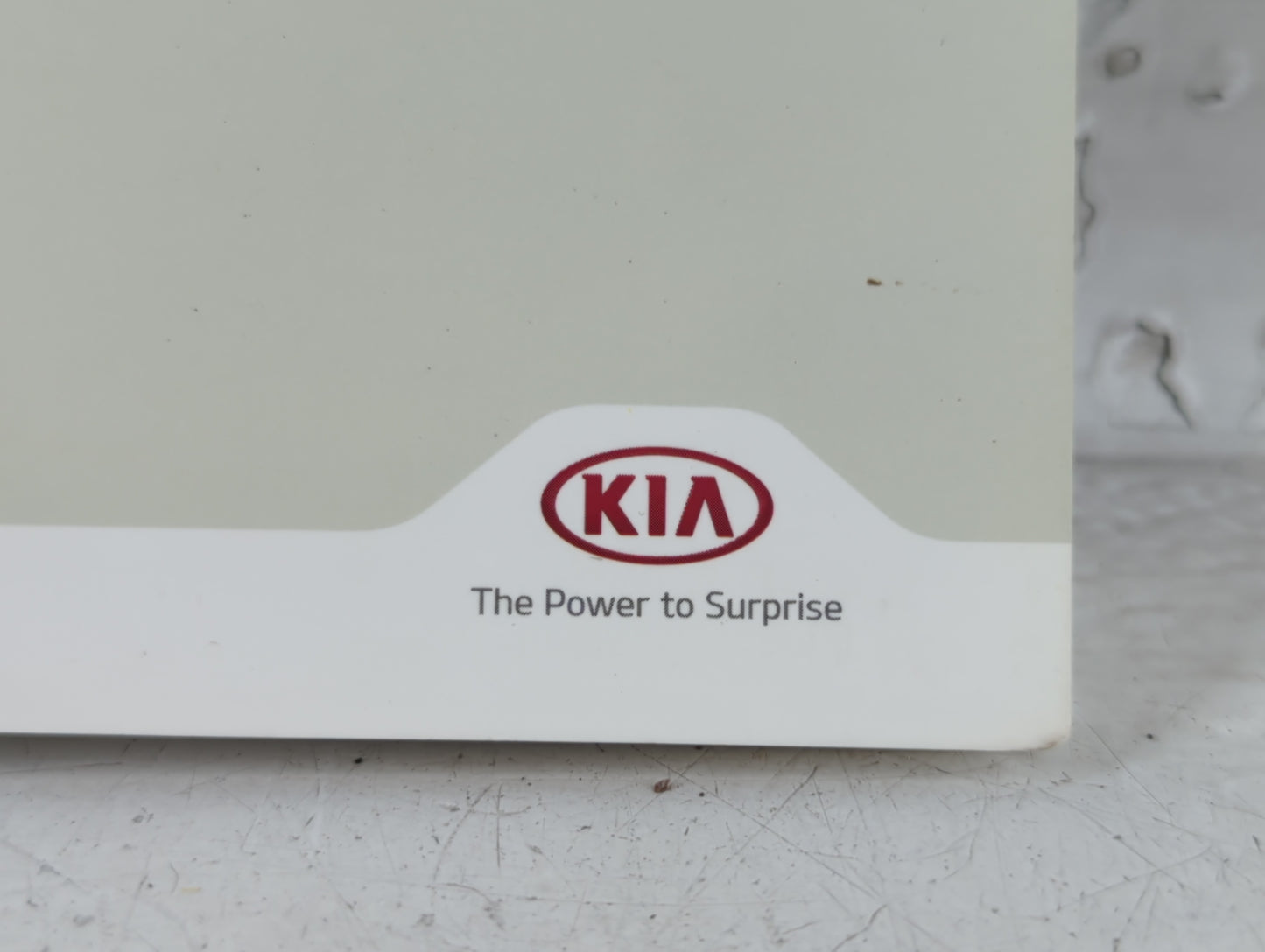 2016 Kia Sedona Owners Manual Book Guide P/N:GA9O-EU56C OEM Used Auto Parts