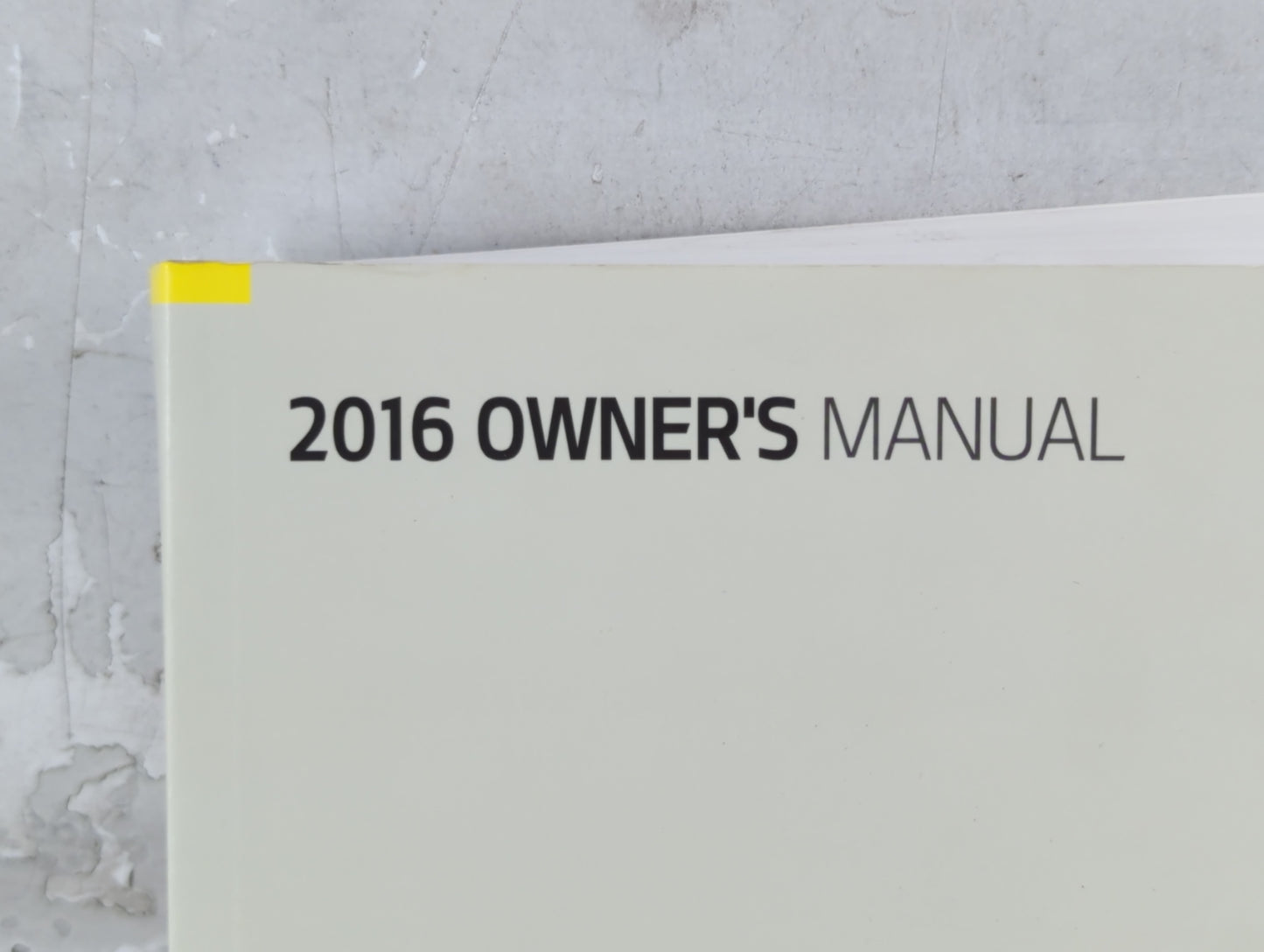 2016 Kia Sedona Owners Manual Book Guide P/N:GA9O-EU56C OEM Used Auto Parts