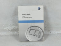 2016 Volkswagen Passat Owners Manual Book Guide P/N:1415U1NMS21 OEM Used Auto Parts