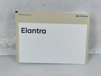 compare product 2020 Hyundai Elantra Owners Manual Book Guide P/N:KF2O-EU95C OEM Used Auto Parts