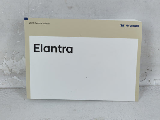 2020 Hyundai Elantra Owners Manual Book Guide P/N:KF2O-EU95C OEM Used Auto Parts
