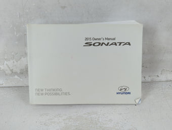 compare product 2015 Hyundai Sonata Owners Manual Book Guide P/N:FC10-EU45A OEM Used Auto Parts