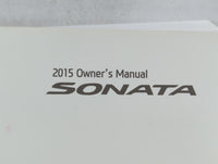 2015 Hyundai Sonata Owners Manual Book Guide P/N:FC10-EU45A OEM Used Auto Parts