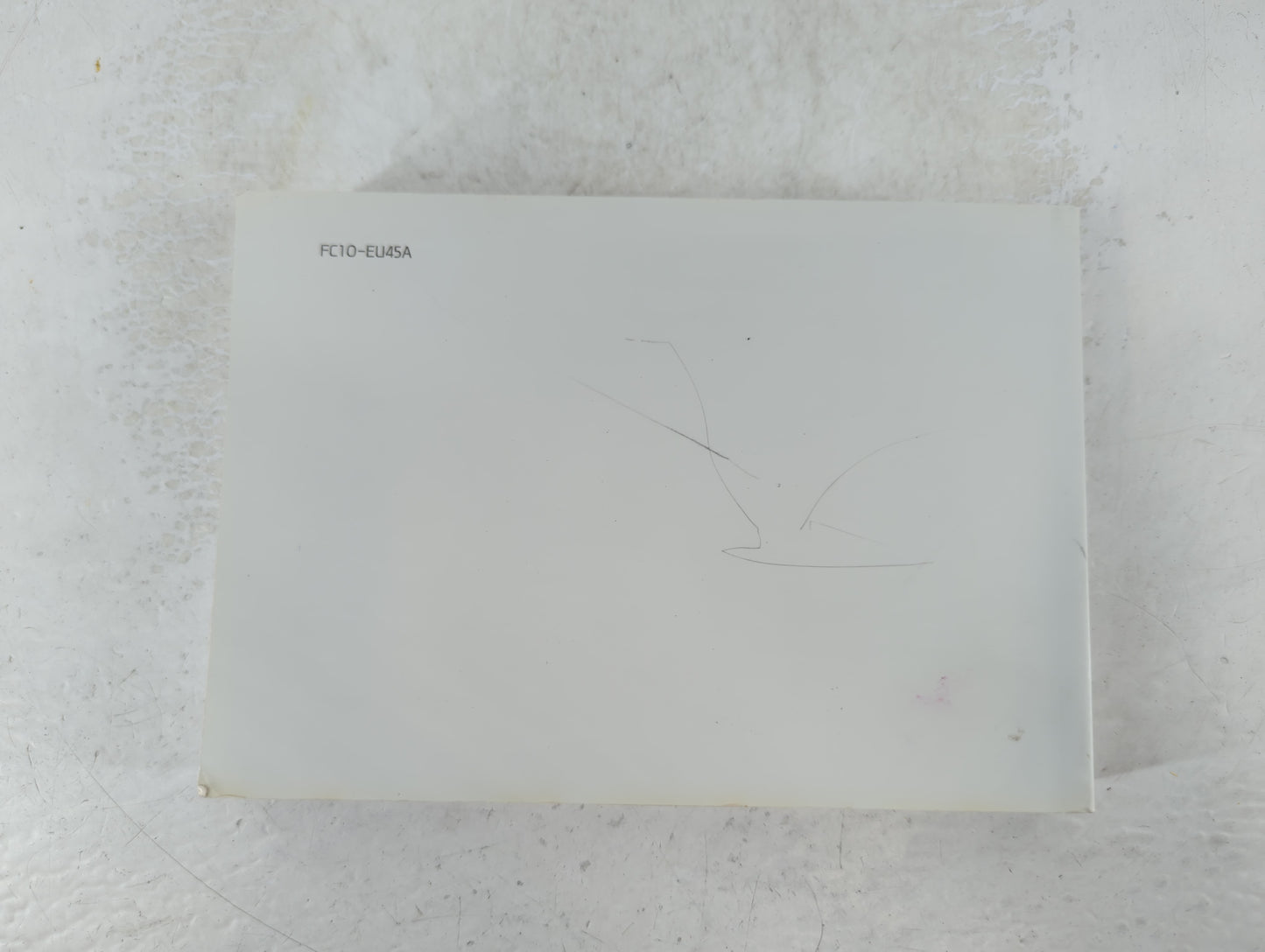 2015 Hyundai Sonata Owners Manual Book Guide P/N:FC10-EU45A OEM Used Auto Parts