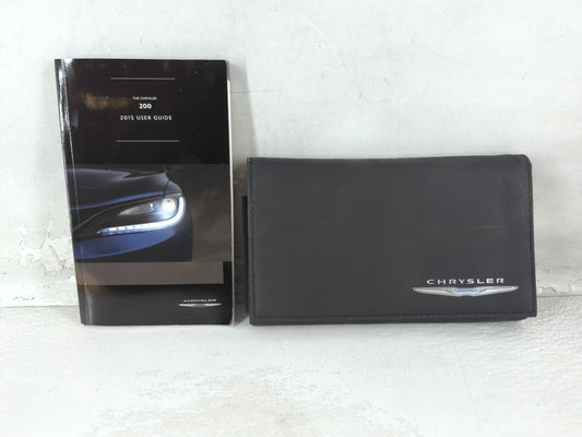 2015 Chrysler 200 Owners Manual Book Guide OEM Used Auto Parts