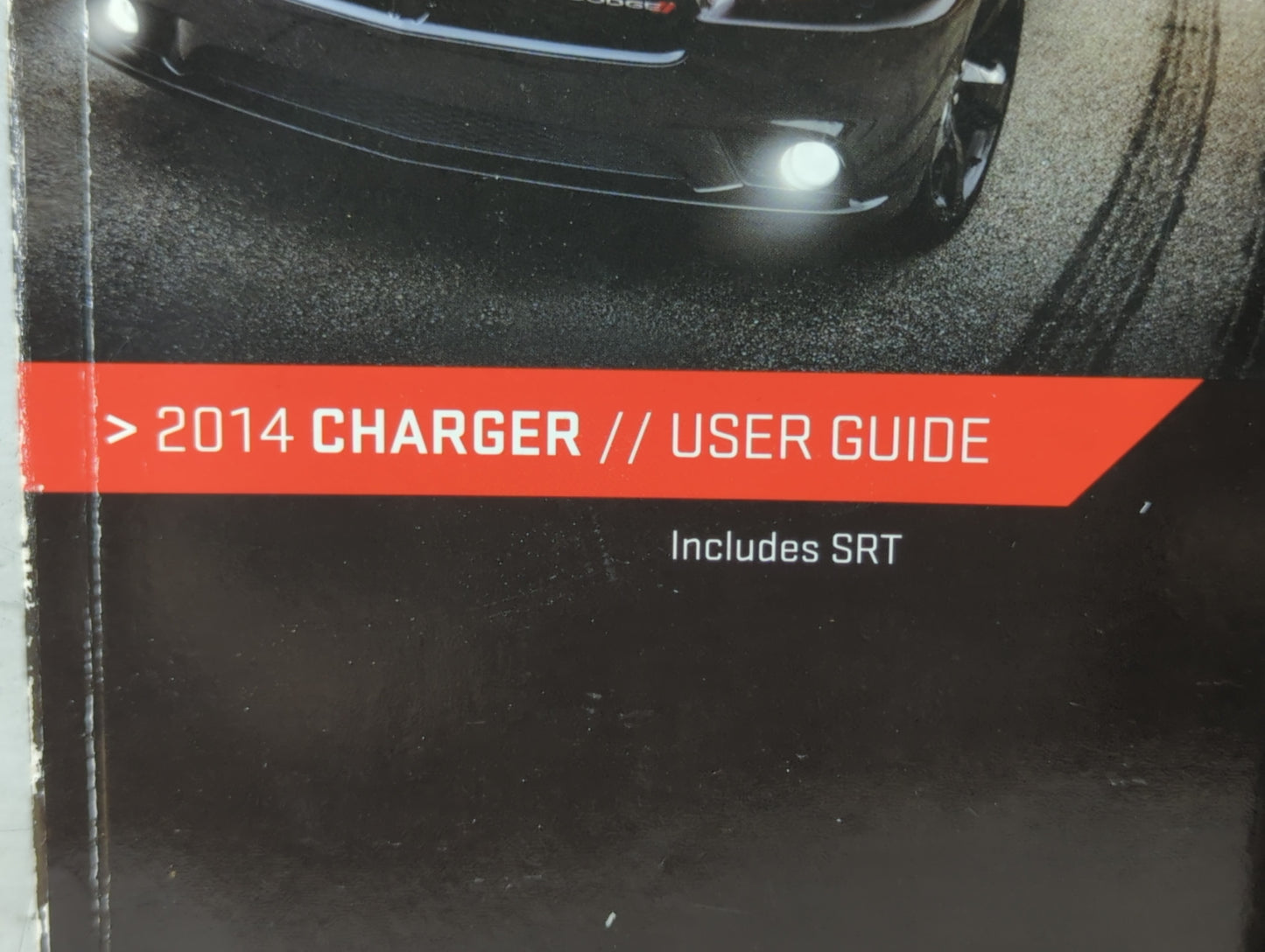 2014 Dodge Charger Owners Manual Book Guide P/N:14D481-926-AA OEM Used Auto Parts