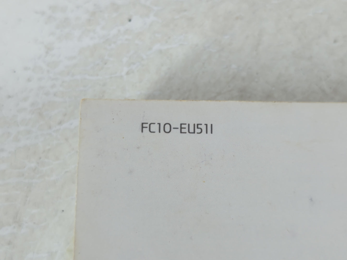 2015 Hyundai Sonata Owners Manual Book Guide P/N:FC10-EU51I OEM Used Auto Parts