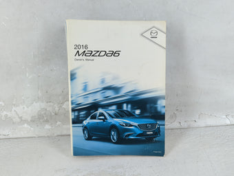 compare product 2016 Mazda 6 Owners Manual Book Guide P/N:9999-95-078C-16 OEM Used Auto Parts