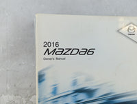2016 Mazda 6 Owners Manual Book Guide P/N:9999-95-078C-16 OEM Used Auto Parts